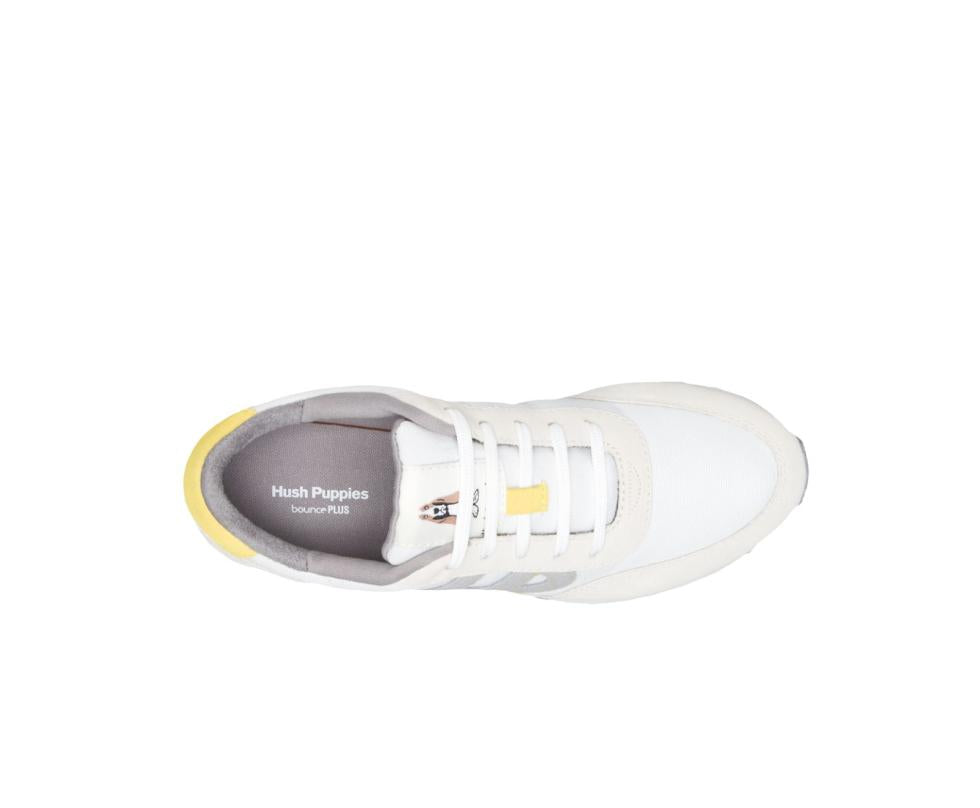 Hush Puppies Seventy8 Light Stone Suede | Women Sneakers