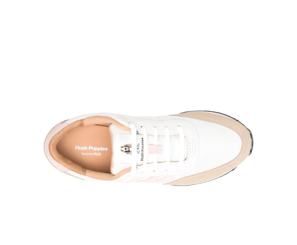 Hush Puppies Seventy8 Pale Blush Suede | Women Sneakers