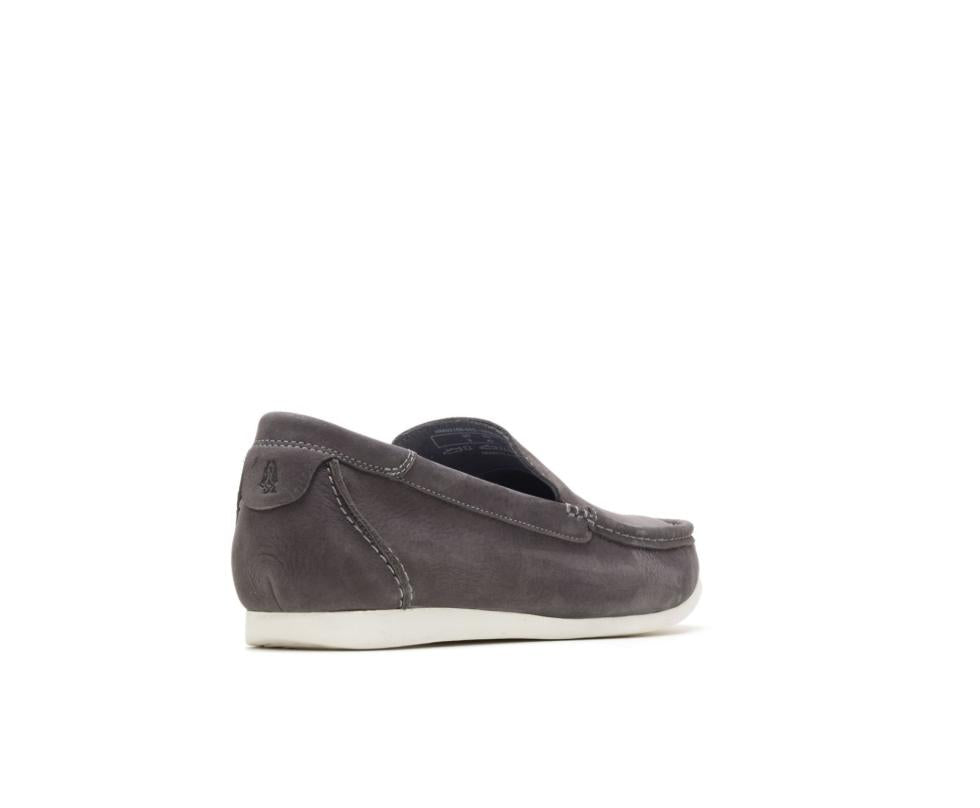 Hush Puppies Shane Venetian Frost Gray Nubuck | Men Slip-Ons