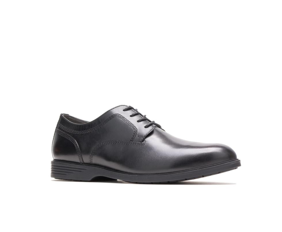 Hush Puppies Shepsky Pt Oxford Black Leather | Men Oxfords
