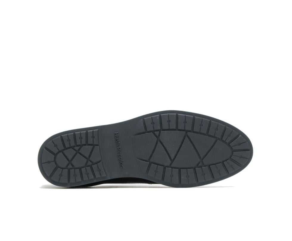 Hush Puppies Shepsky Pt Oxford Black Leather | Men Oxfords