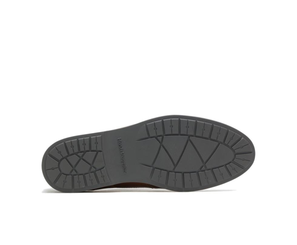 Hush Puppies Shepsky Pt Oxford Dark Tan Leather | Men Oxfords