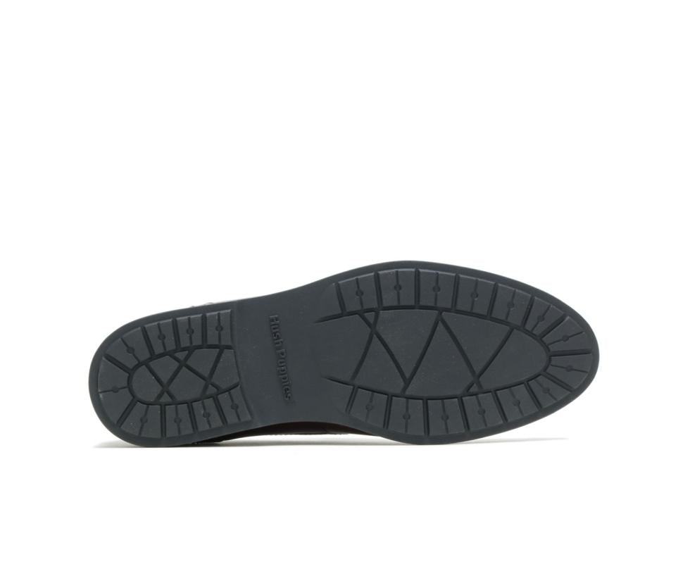 Hush Puppies Shepsky Slip-On Dark Brown Leather | Men Slip-Ons