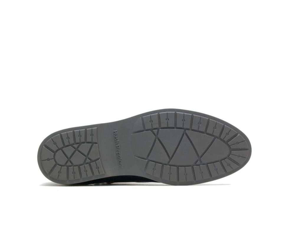 Hush Puppies Shepsky Zip Boot Black Leather | Men Boots