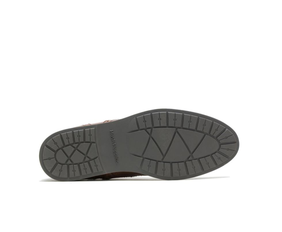 Hush Puppies Shepsky Zip Boot Brown Leather | Men Boots