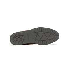 Hush Puppies Shepsky Zip Boot Brown Leather | Men Boots