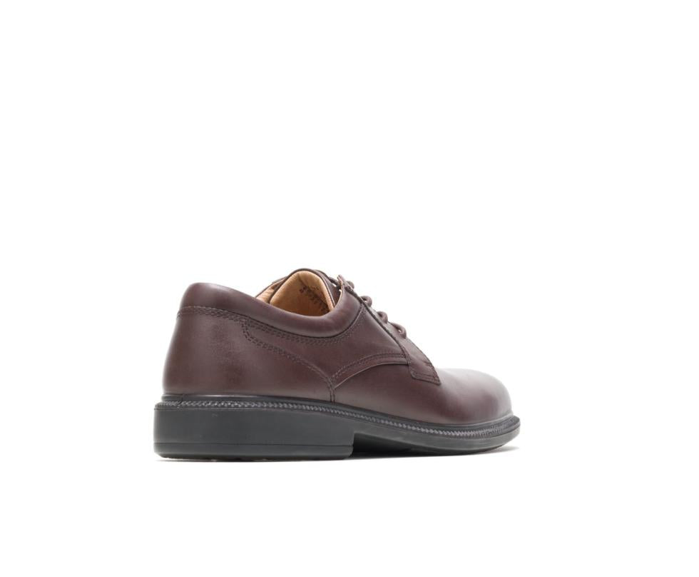 Hush Puppies Strategy Brown Leather | Men Oxfords