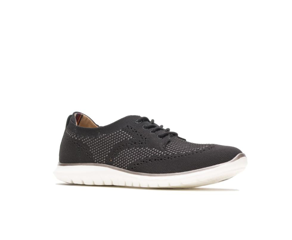 Hush Puppies Tricia Wingtip Knit Black Knit | Women Sneakers