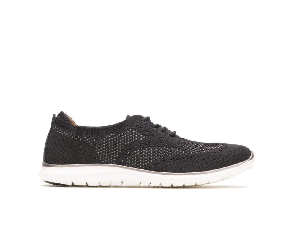 Hush Puppies Tricia Wingtip Knit Black Knit | Women Sneakers