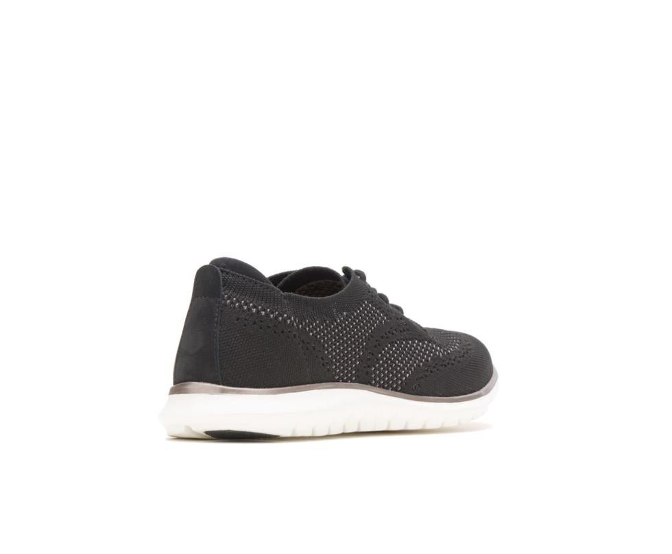 Hush Puppies Tricia Wingtip Knit Black Knit | Women Sneakers