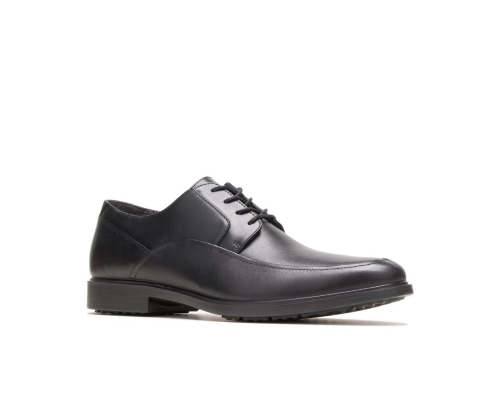 Hush Puppies Turner Mt Oxford Black Wp Leather | Men Oxfords