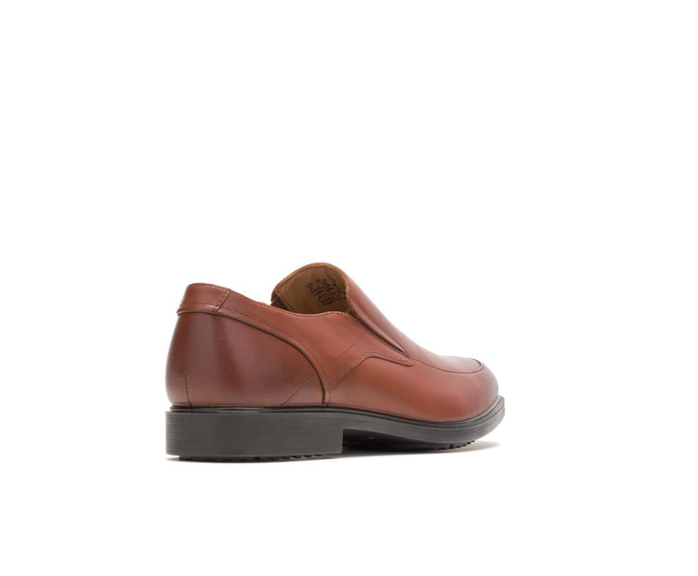 Hush Puppies Turner Mt Slip-On British Tan Wp Leather | Men Slip-Ons