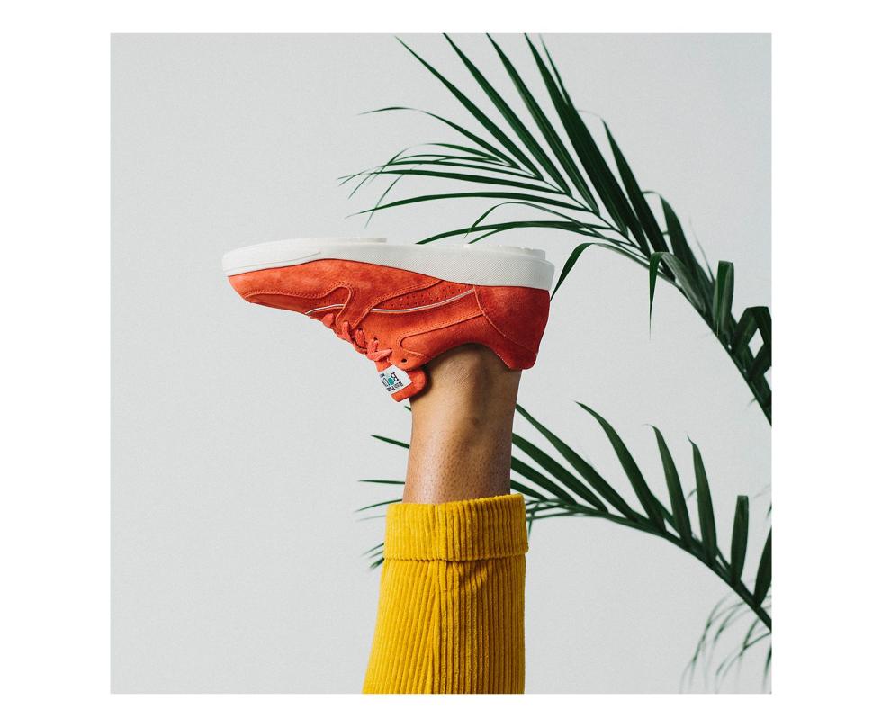 Hush Puppies Upbeat Cayenne Suede | Women Sneakers