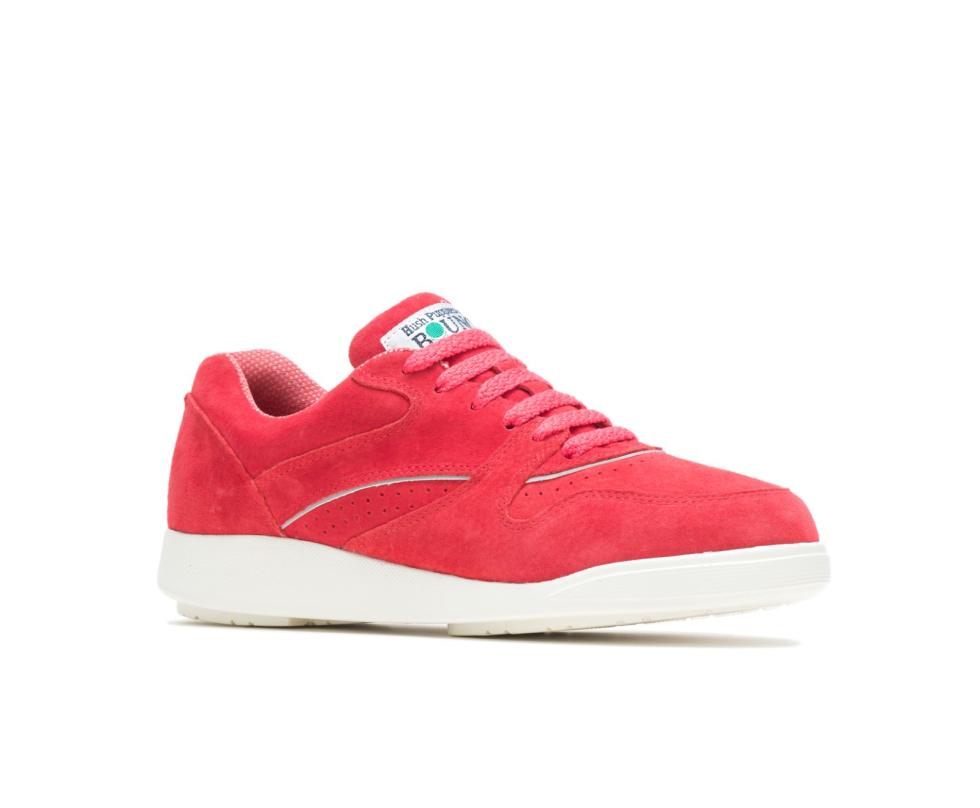 Hush Puppies Upbeat Cayenne Suede | Women Sneakers