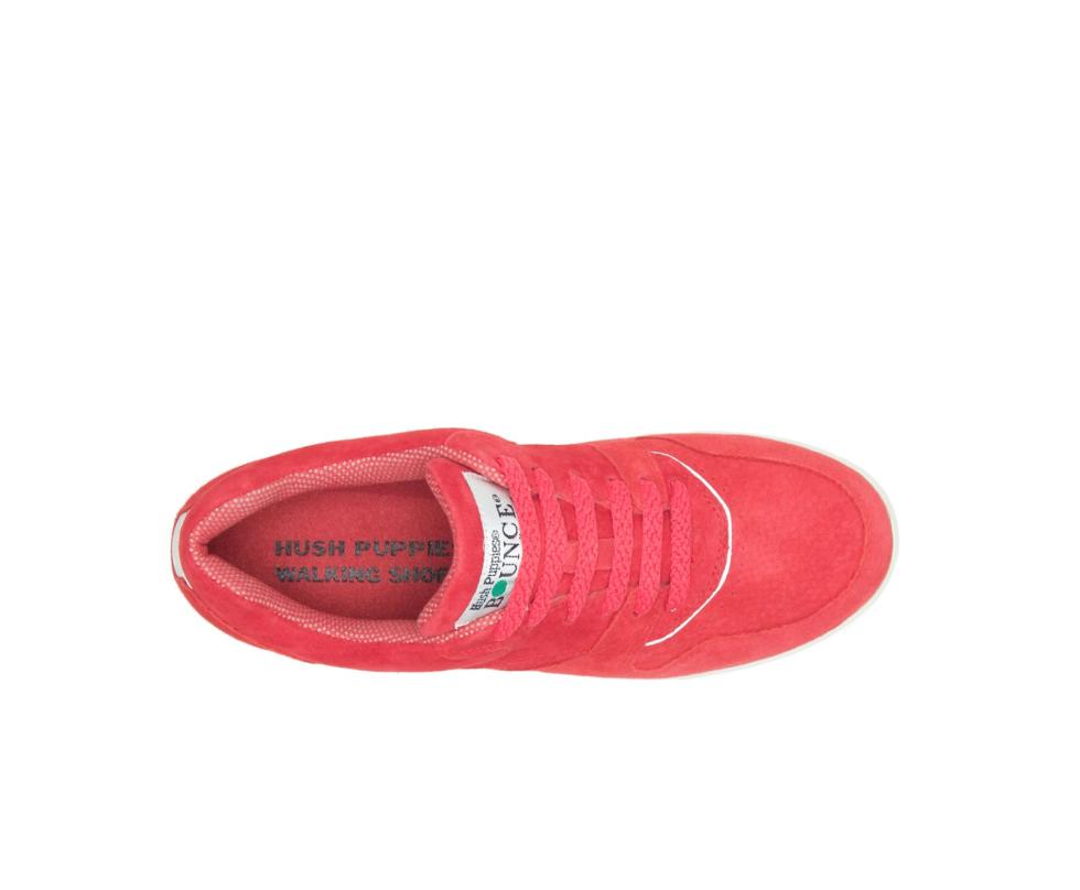 Hush Puppies Upbeat Cayenne Suede | Women Sneakers