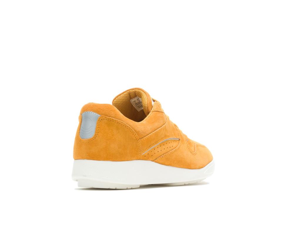 Hush Puppies Upbeat Golden Sun Suede | Women Sneakers