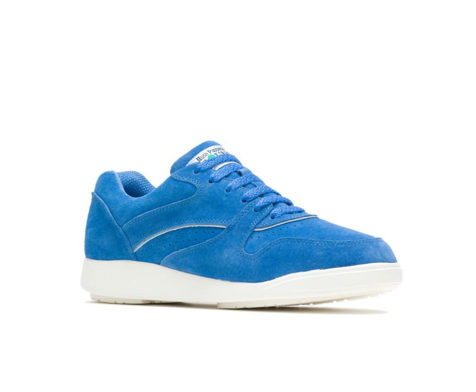 Hush Puppies Upbeat Sky Blue Suede | Women Sneakers
