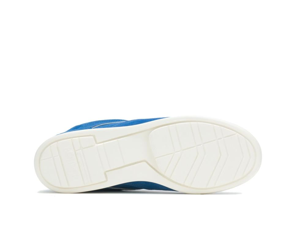 Hush Puppies Upbeat Sky Blue Suede | Women Sneakers