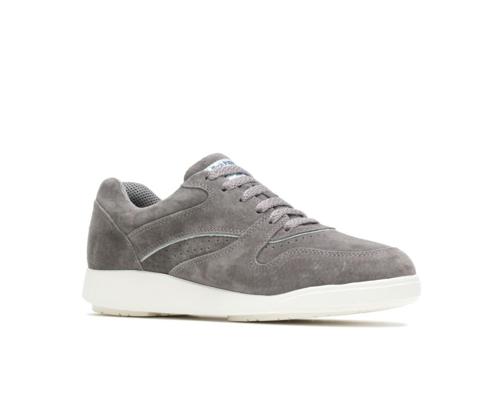 Hush Puppies Upbeat Soft Nickel Suede | Women Sneakers