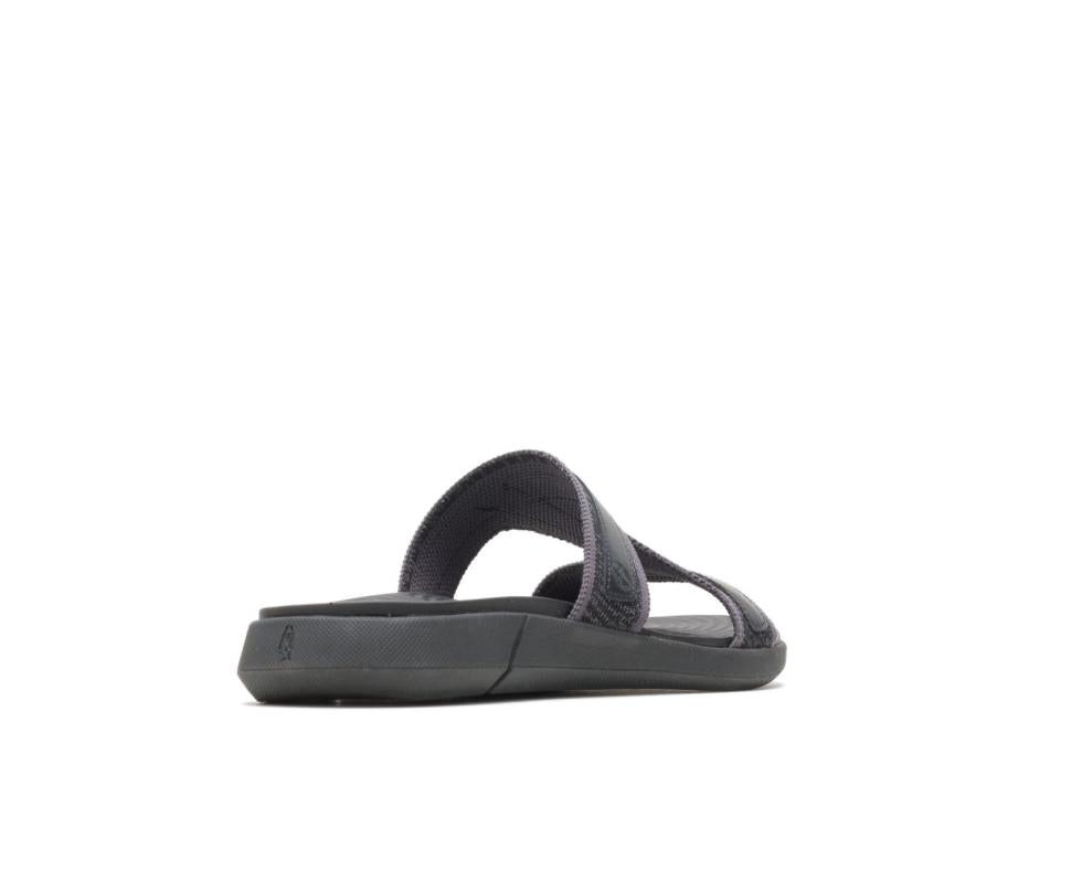 Hush Puppies Willa Knit Slide Black Knit | Women Sandals