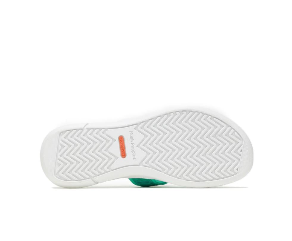 Hush Puppies Willa Knit Slide Deep Green Knit | Women Sandals