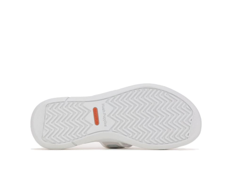 Hush Puppies Willa Knit Slide Vapor Grey Knit | Women Sandals