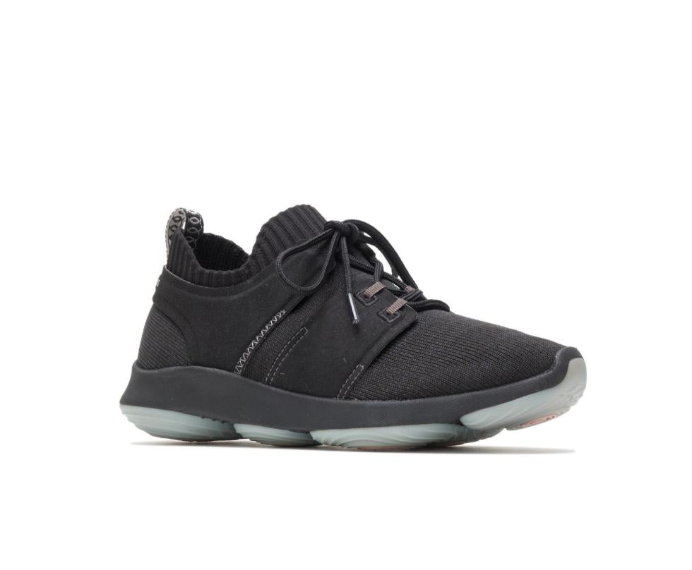 Hush Puppies World Black Knit | Women Sneakers
