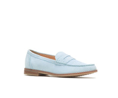 Hush Puppies Wren Loafer Blue Dusk Suede | Women Flats &amp; Slip-Ons