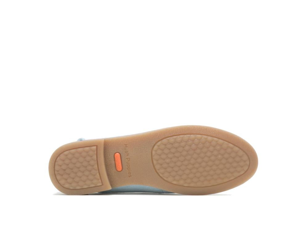 Hush Puppies Wren Loafer Blue Dusk Suede | Women Flats &amp; Slip-Ons