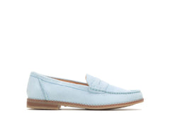 Hush Puppies Wren Loafer Blue Dusk Suede | Women Flats &amp; Slip-Ons