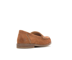 Hush Puppies Wren Loafer Cinnamon Suede | Women Flats &amp; Slip-Ons