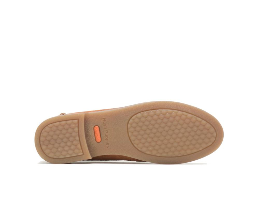 Hush Puppies Wren Loafer Cinnamon Suede | Women Flats &amp; Slip-Ons