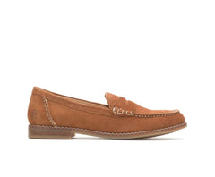 Hush Puppies Wren Loafer Cinnamon Suede | Women Flats &amp; Slip-Ons