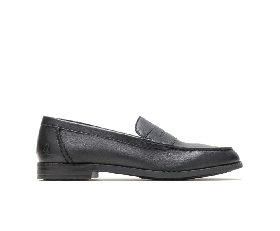 Hush Puppies Wren Loafer Perfect Fit Black Leather | Women Loafers