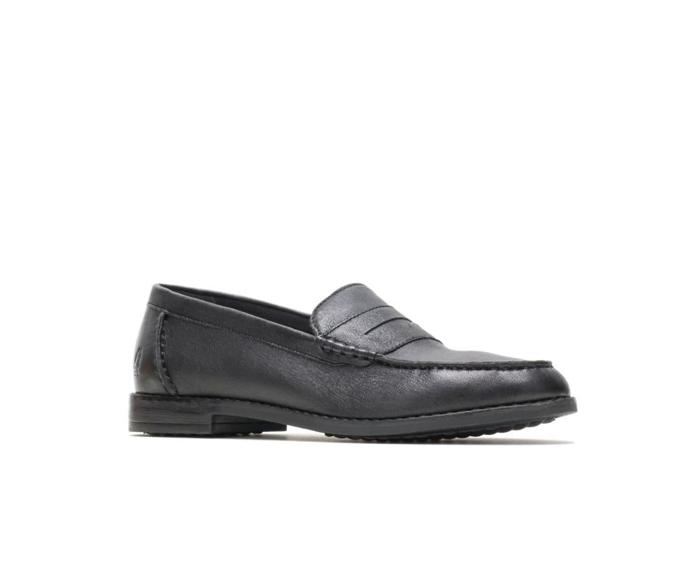 Hush Puppies Wren Loafer Perfect Fit Black Leather | Women Loafers
