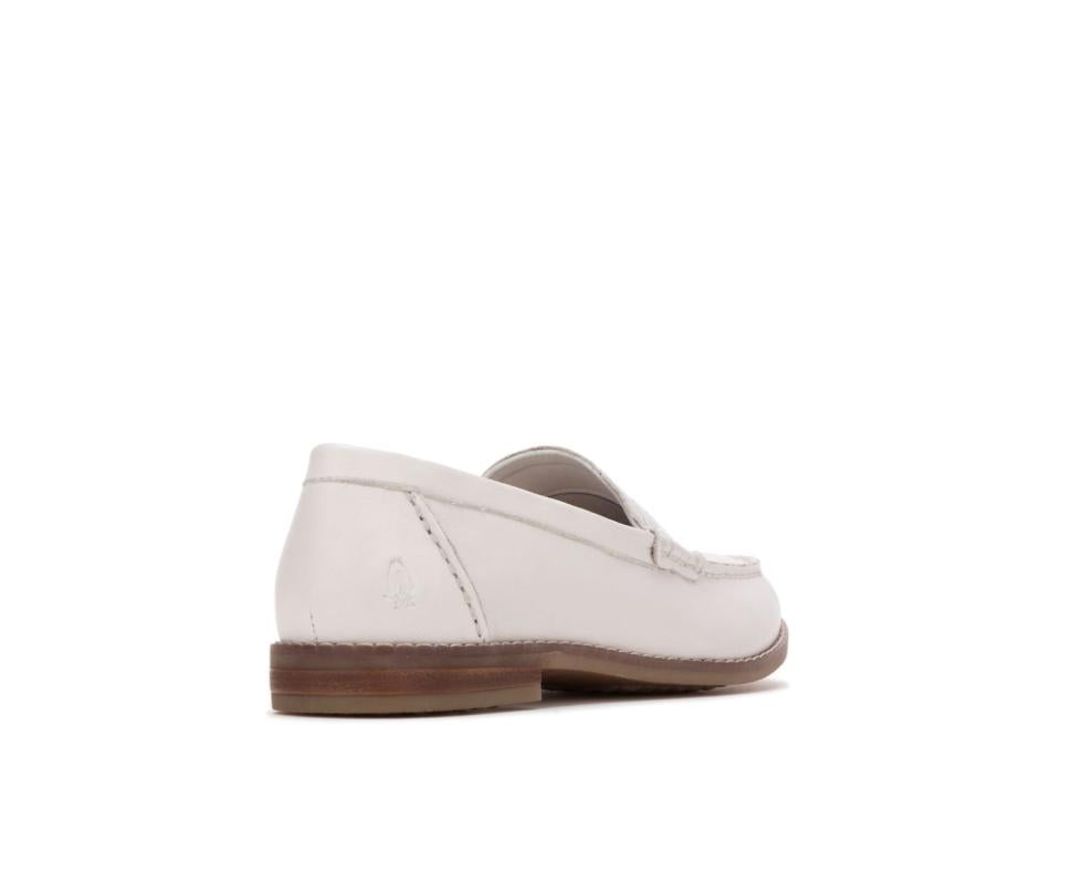 Hush Puppies Wren Loafer Perfect Fit Ivory Leather | Women Loafers
