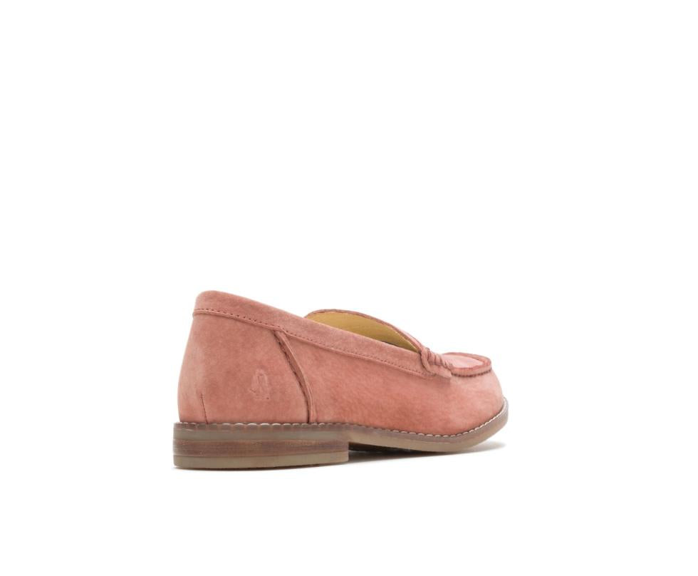 Hush Puppies Wren Loafer Salmon Suede | Women Flats &amp; Slip-Ons