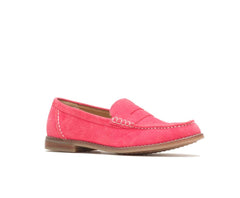 Hush Puppies Wren Loafer Soft Red Suede | Women Flats &amp; Slip-Ons