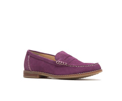 Hush Puppies Wren Loafer Violet Suede | Women Flats &amp; Slip-Ons