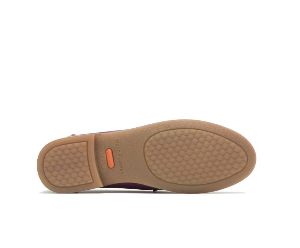 Hush Puppies Wren Loafer Violet Suede | Women Flats &amp; Slip-Ons